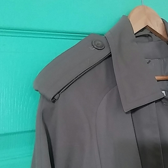 Clasic J. Gallery Trench Coat Size 10 Double Cover - Picture 6 of 10